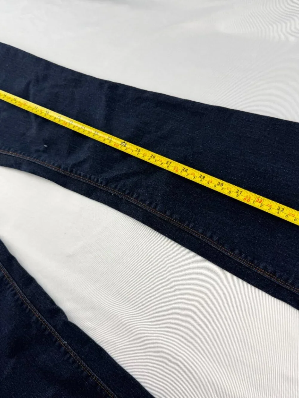 White House Black Market Women Skinny Flare Jeans Dark Wash Blue Size 6S